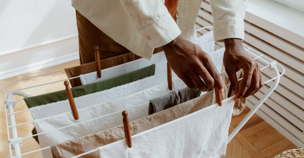 家庭内の家事を仕組み化・システム化して運用する様子