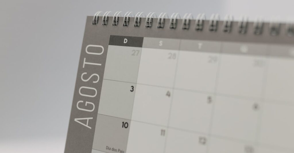 先に自分の時間をスケジュールに入れて優先する様子