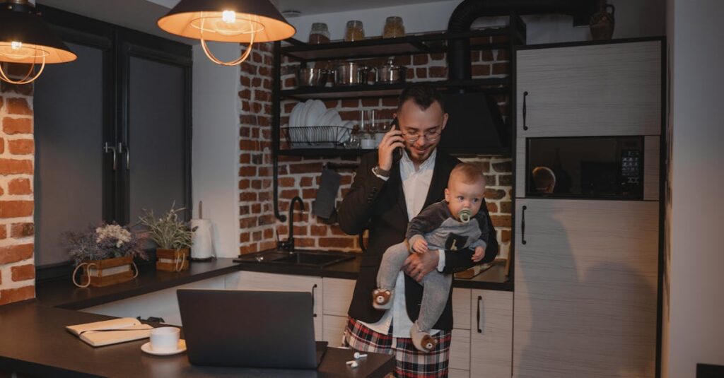 家庭全体の生活バランスを考慮した家事分担のイメージ図