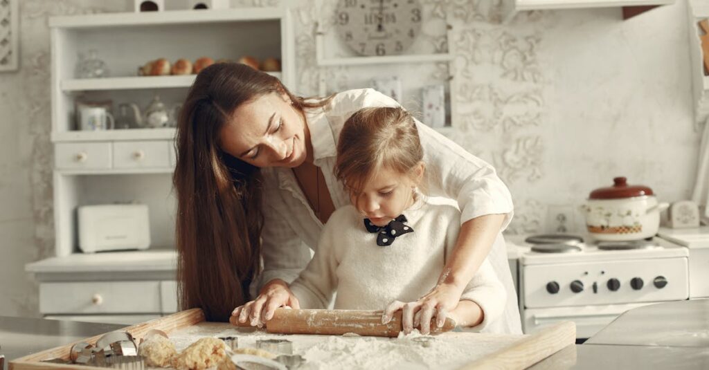 柔軟な家事分担ルールを家庭に導入している仕組みのイラスト