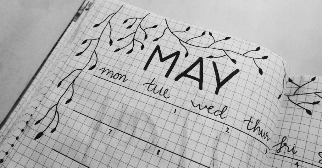 家事を週単位で整理するスケジュールテンプレートを使っている家族の様子