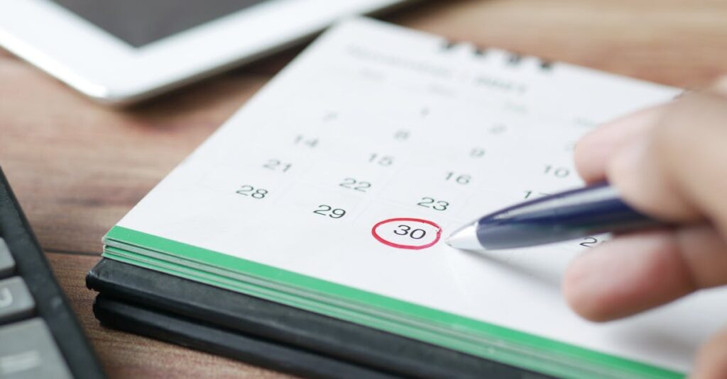 曜日ごとに整理された買い物ルーチン型リスト。生活にフィットすれば効率抜群だが、変化には弱い。