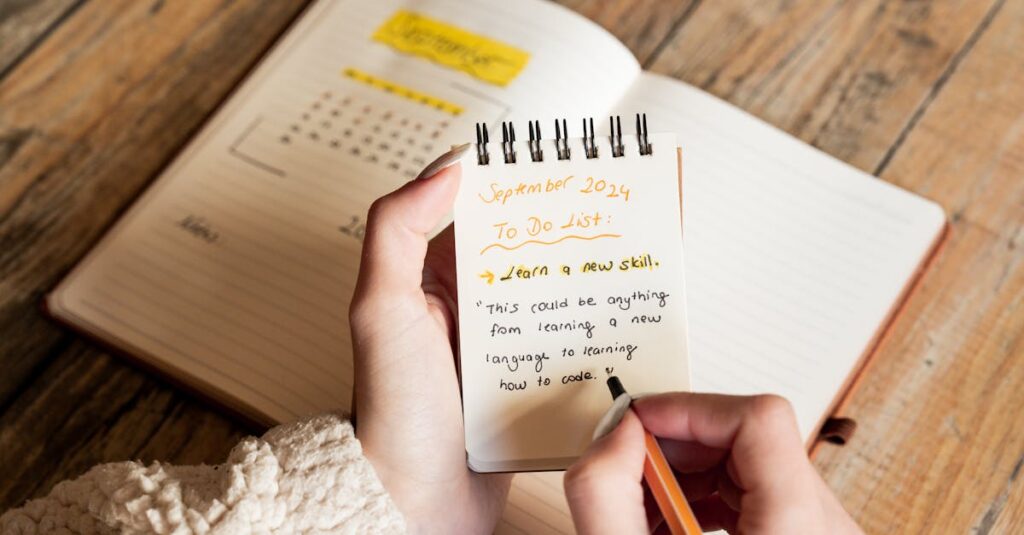 箇条書き型で手軽に書かれた買い物リスト。すばやく使えるが、順番がバラバラで非効率な場面も。