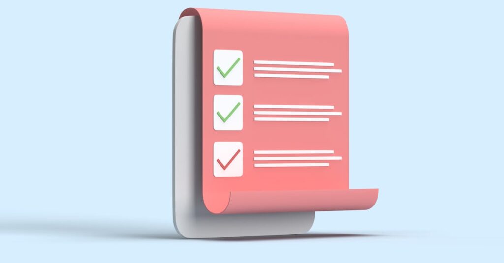 箇条書き型の買い物リストの見本。シンプルに並べるだけで誰でもすぐ使えるデザイン。