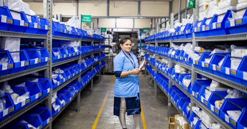 家庭内動線マップを活用した買い物や収納計画の例