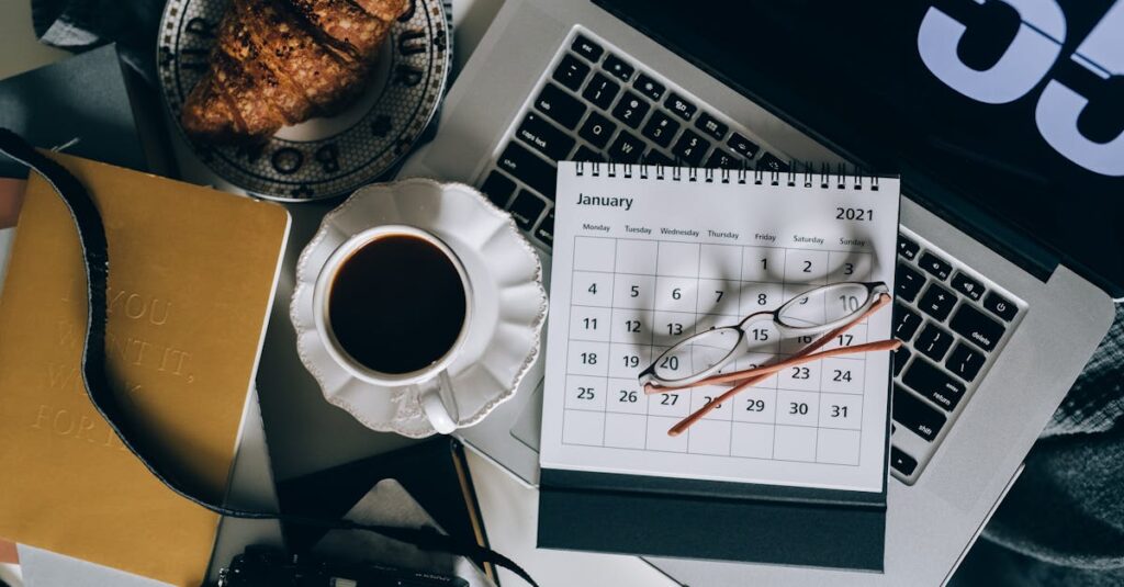 自分の生活スタイルに合わせて朝のタイムラインをカスタマイズしている人の様子