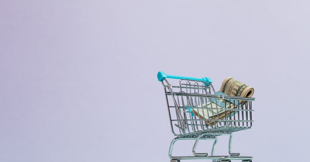 箇条書き型の買い物リストの見本。シンプルに並べるだけで誰でもすぐ使えるデザイン。