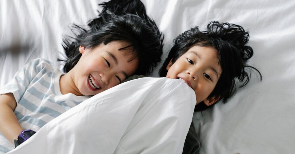 ファミリー世帯の寝室と子ども部屋の動線マップ例