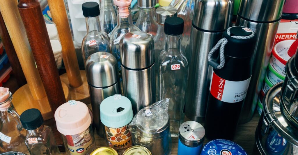 作り置き初心者向けのキッチン保存容器と道具の写真で効率よく整理されたキッチンの様子