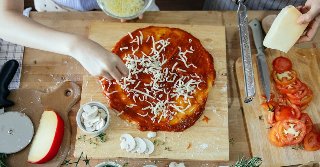 前日準備から当日の段取り、保存と整理の工夫まで網羅した作り置き実践の様子を表現した画像