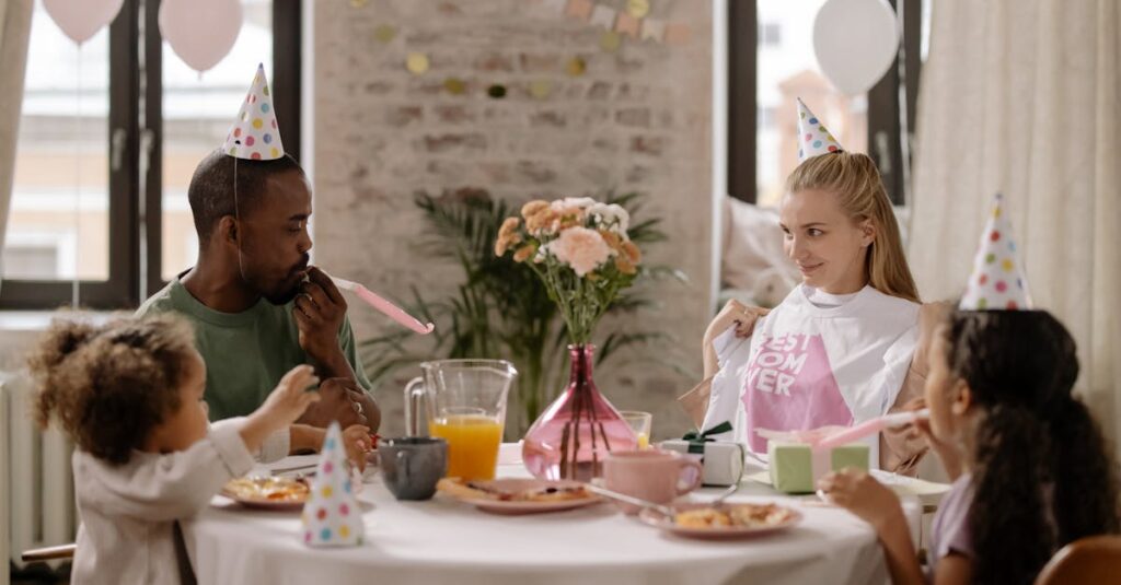 週末に家事代行を利用して子どもと遊ぶ時間が増えた家族の笑顔