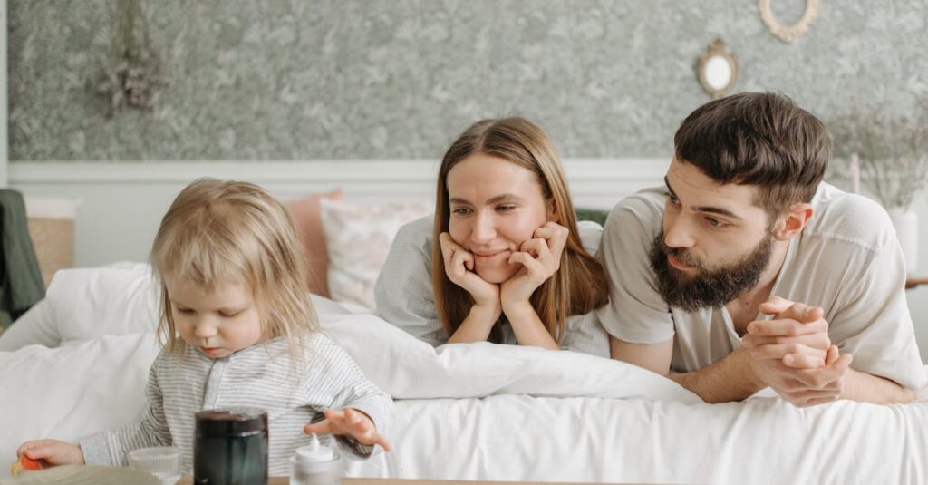 ファミリー世帯の寝室と子ども部屋の動線マップ例