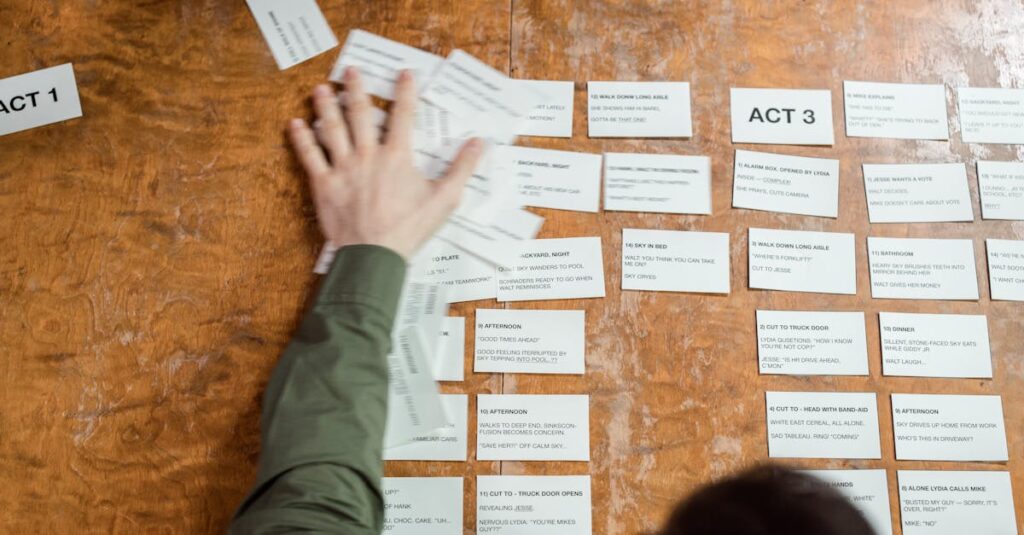 家庭内動線マップを生活スタイルに合わせてアップデートする様子