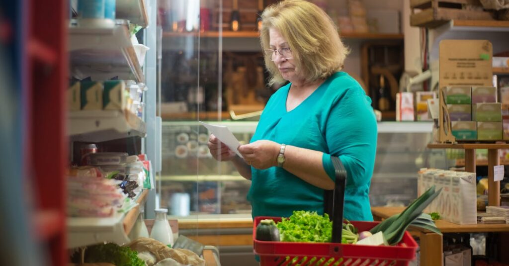 テンプレートを活用して買い物リストを始める初心者の様子。試して学び、自分流に進化させるプロセス。